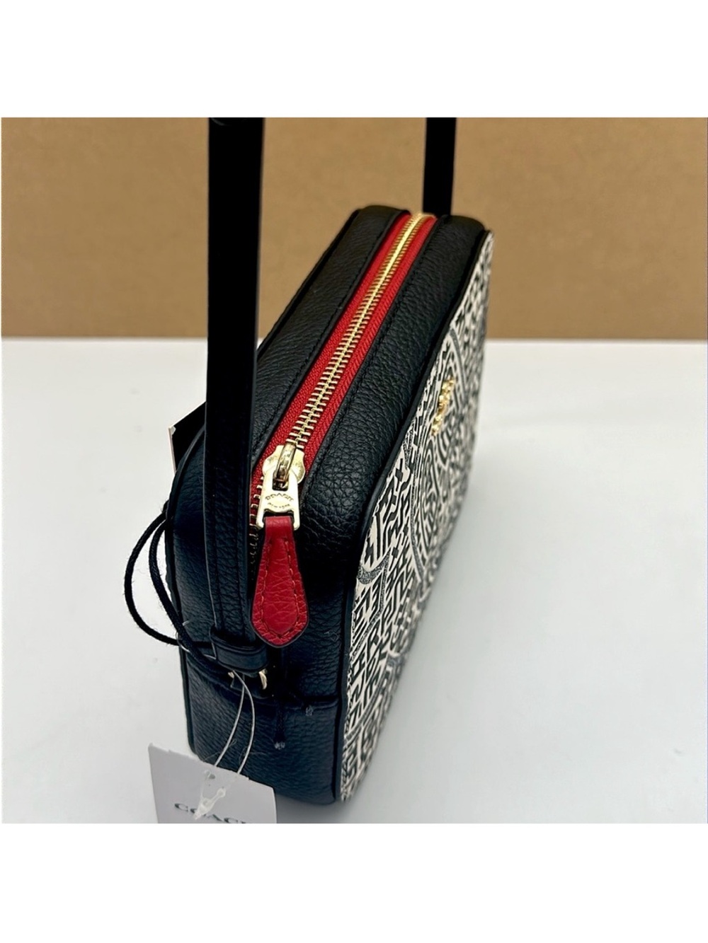 COACH Disney Mickey
Mouse x Keith Haring Mini
Leather Camera Bag - Picture 7 of 16